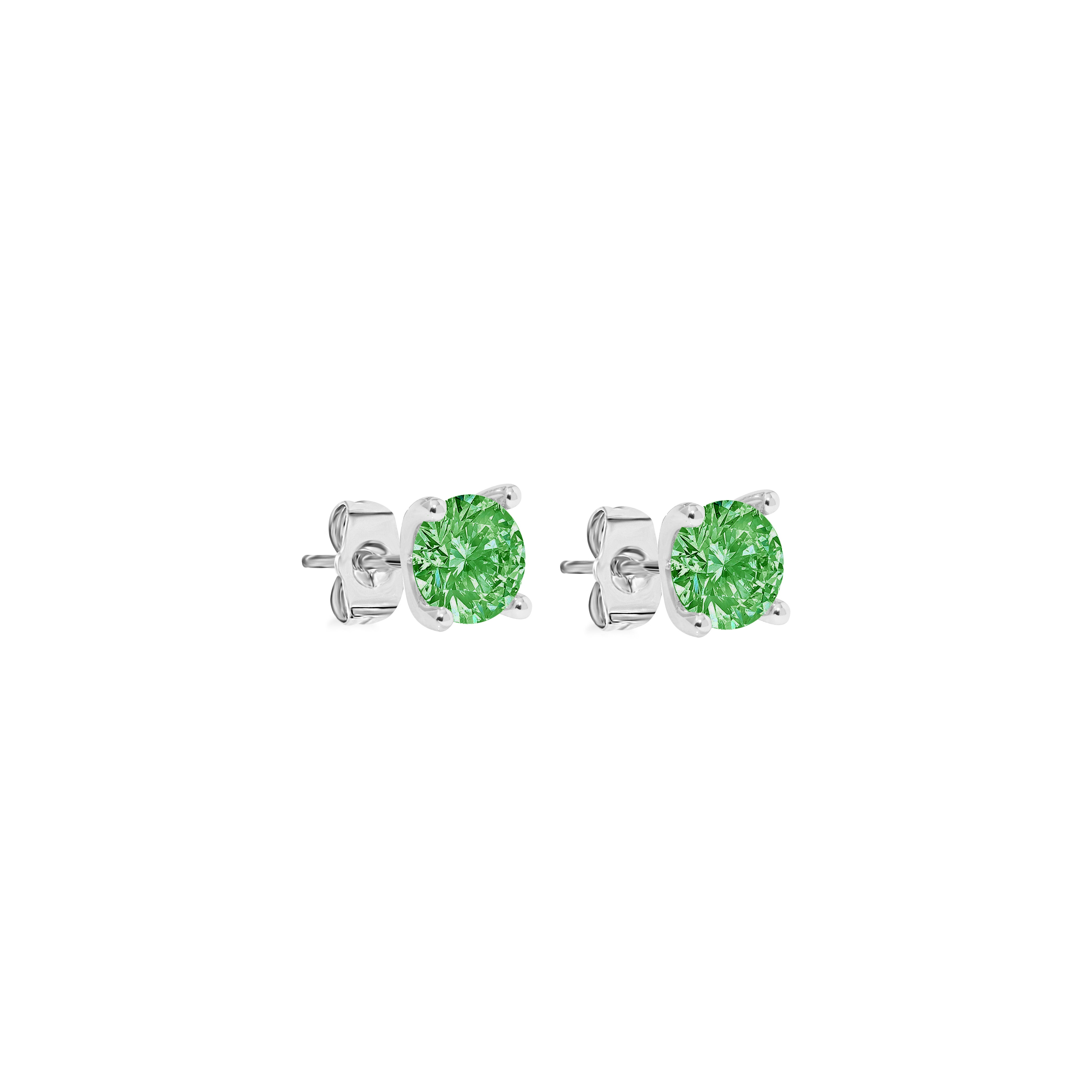 GREEN DIAMOND EARSTUDS