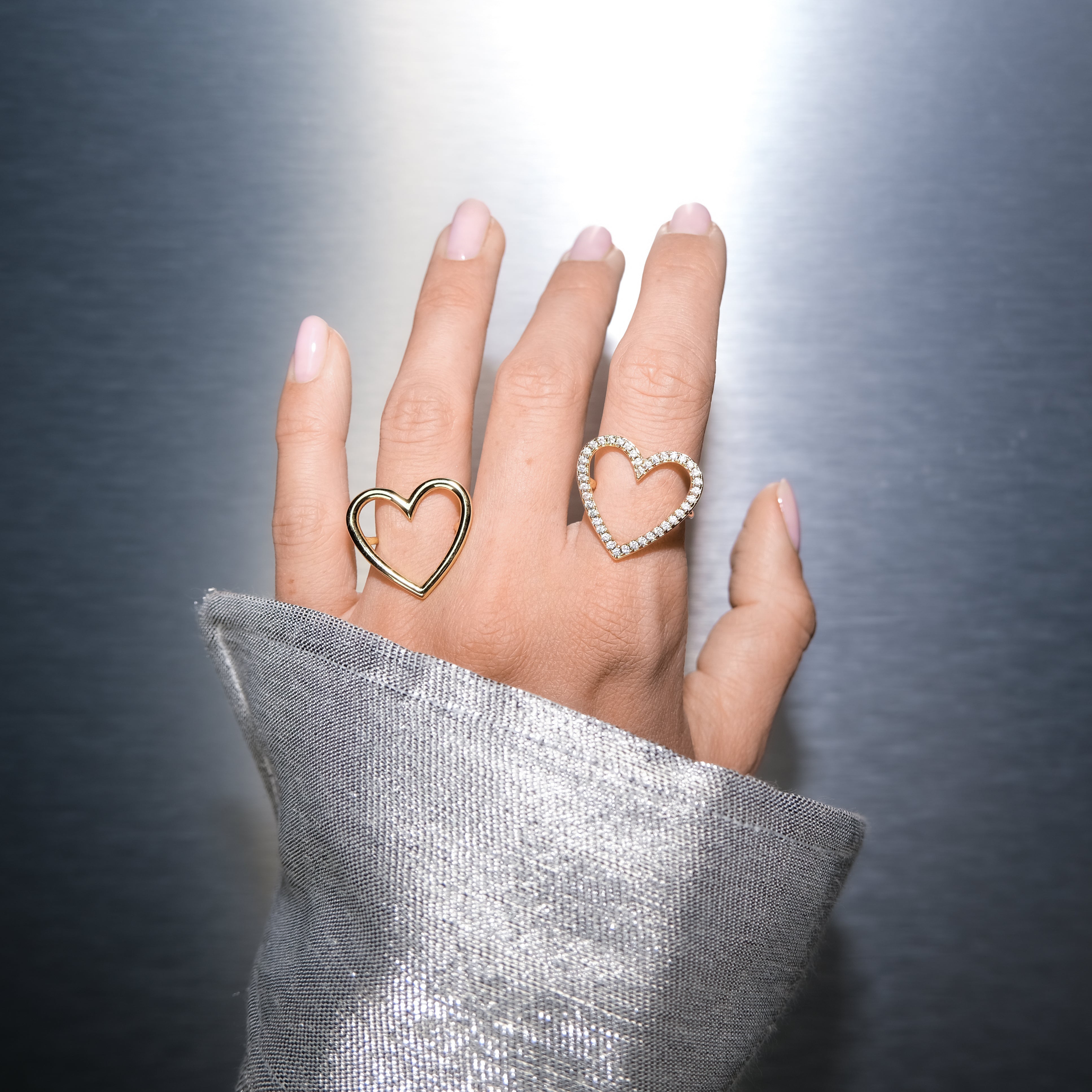 HEART DIAMOND RING