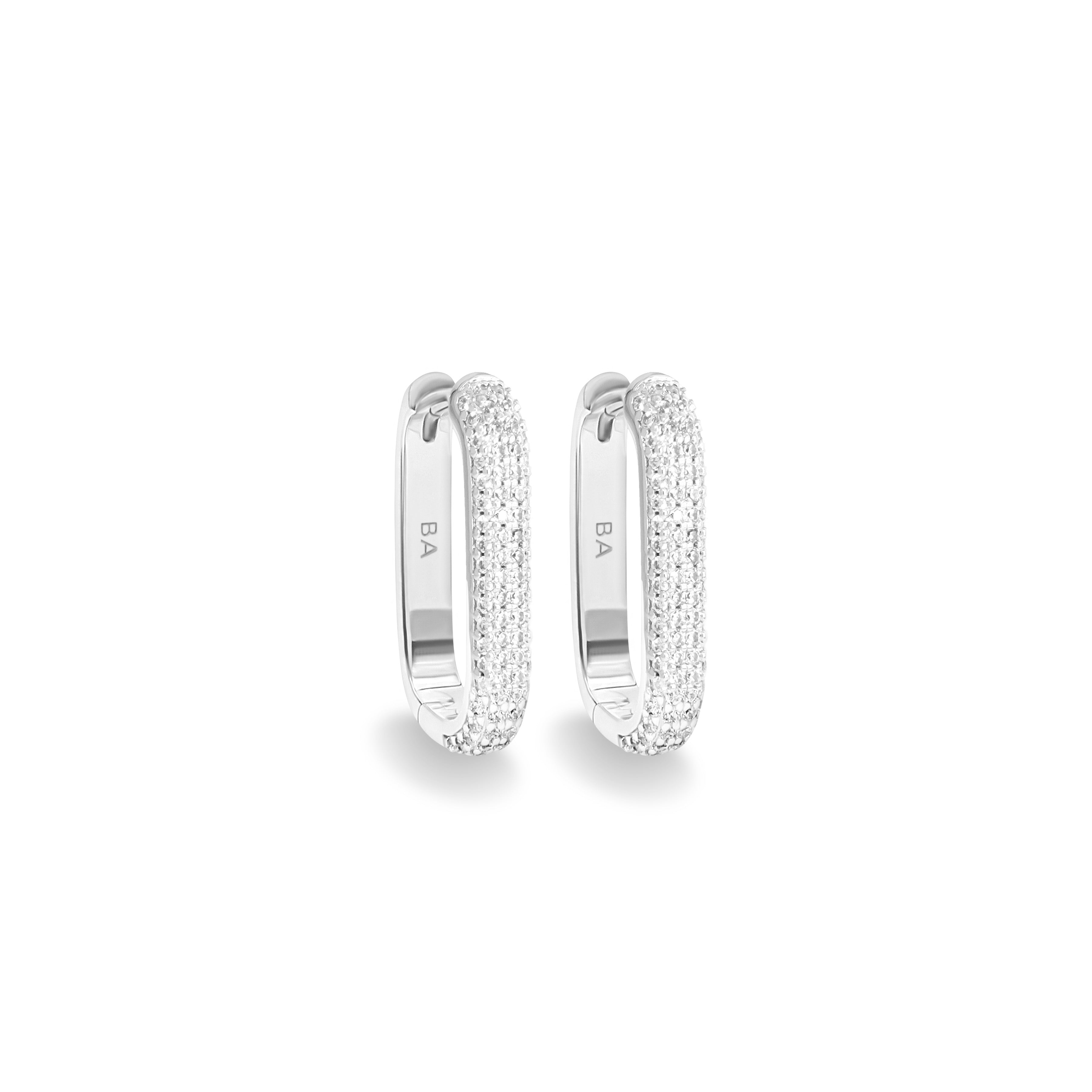 ICE SHORT DIAMOND EARRINGS