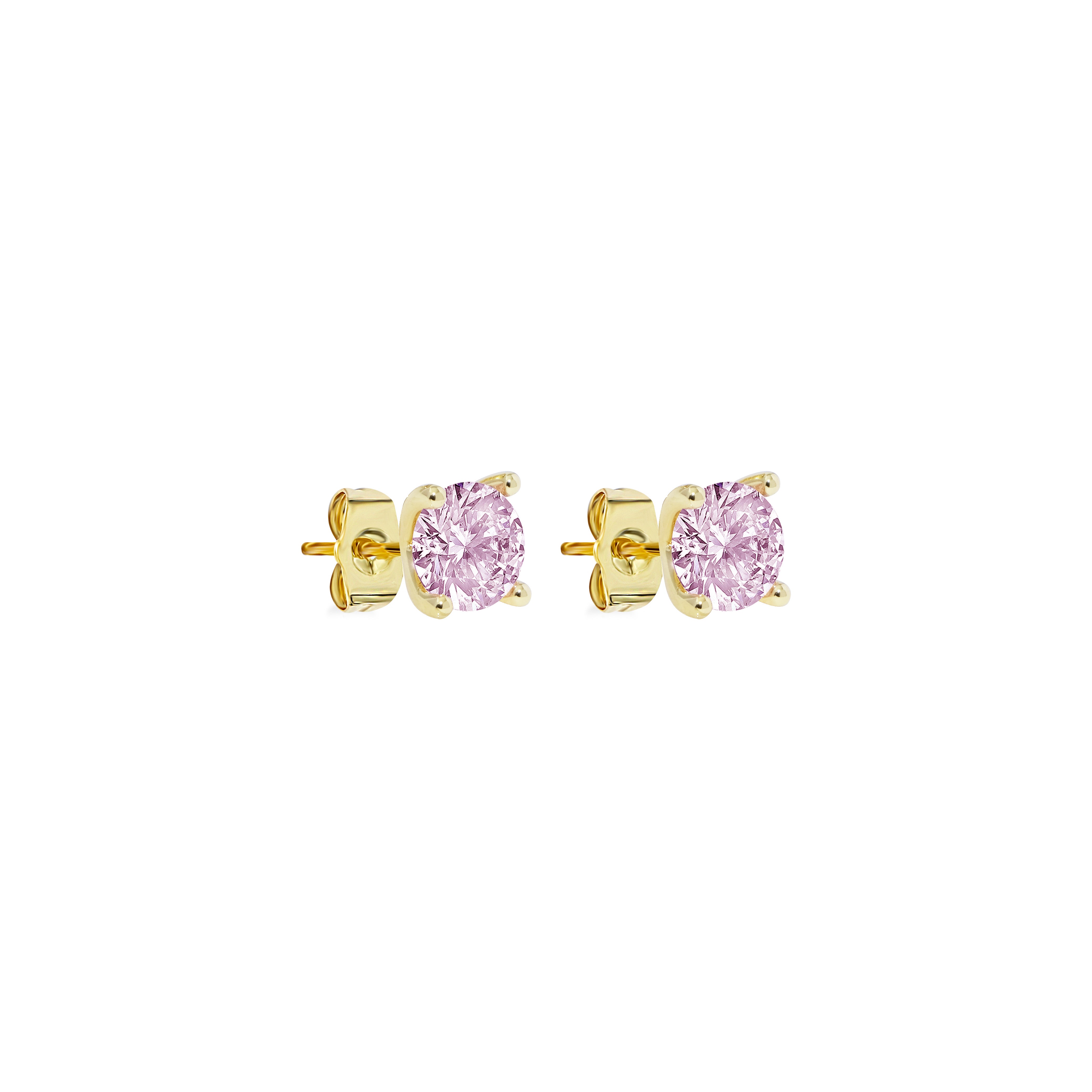 PINK DIAMOND EARSTUDS