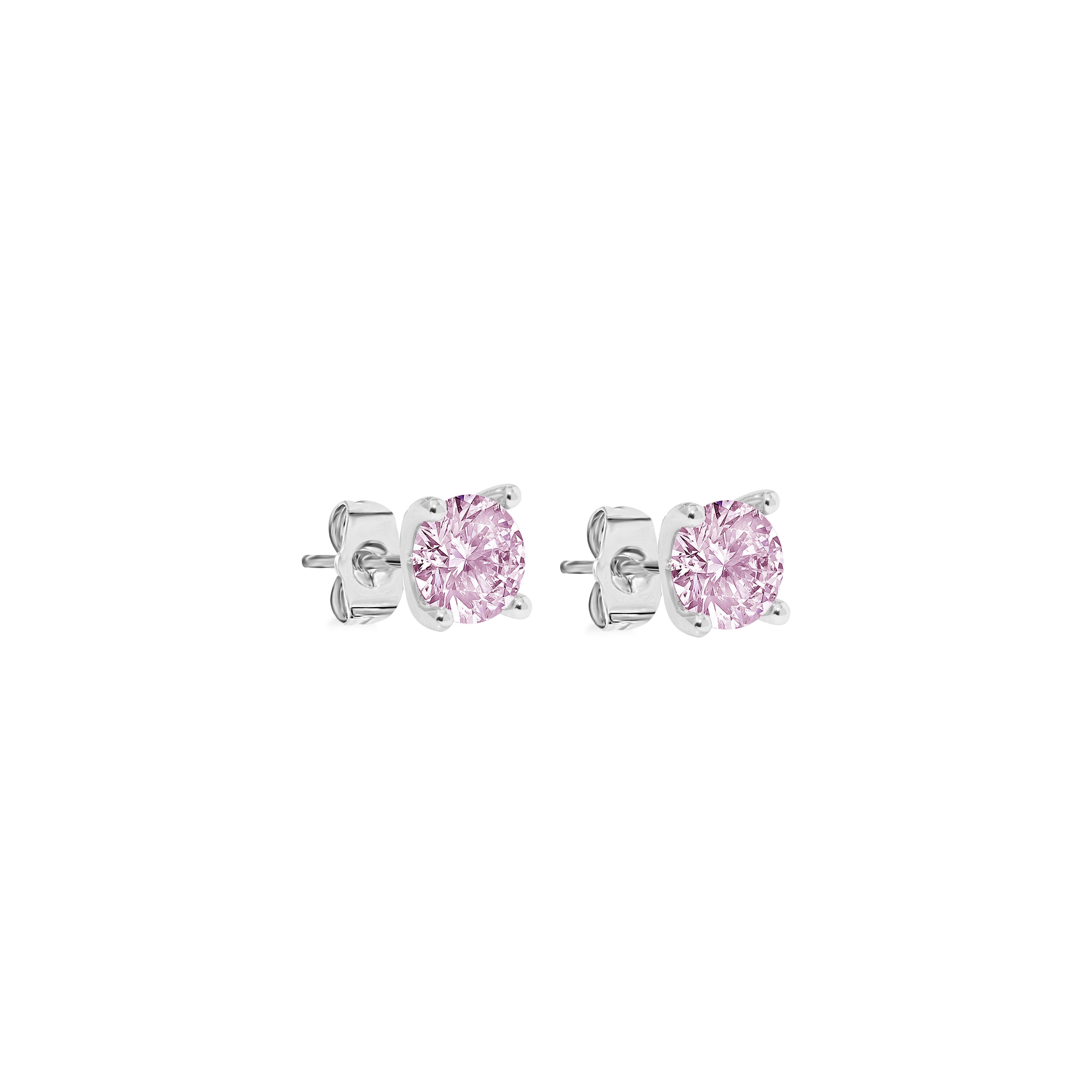 PINK DIAMOND EARSTUDS